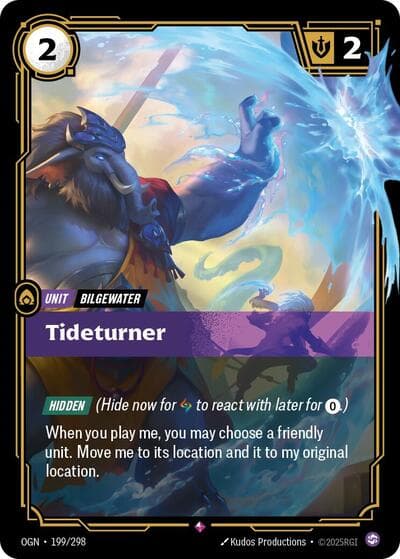 Tideturner card