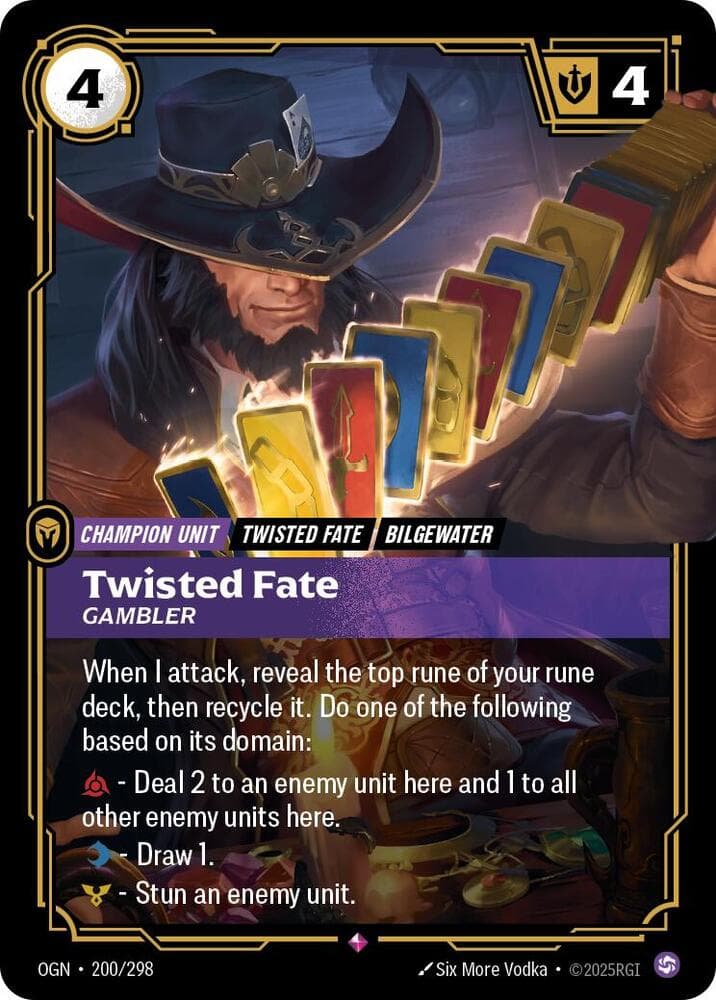 Twisted Fate, Gambler — Origins (#200)