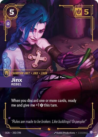 Jinx, Rebel card