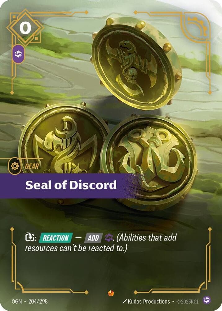 Seal of Discord — Origins (#204)