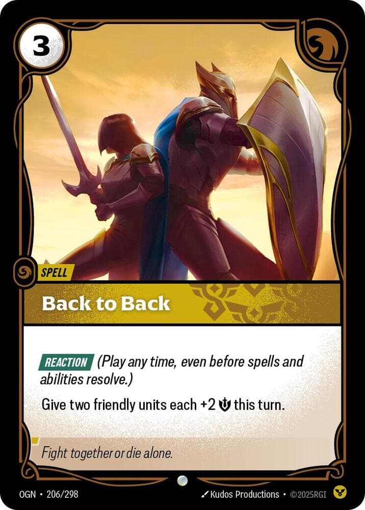 Back to Back — Origins (#206)