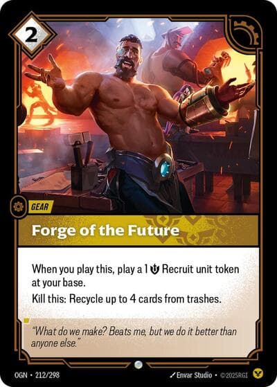Forge of the Future card
