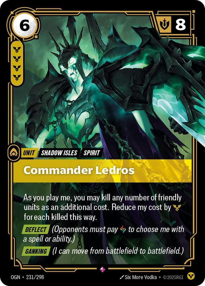 Commander Ledros — Origins (#231)