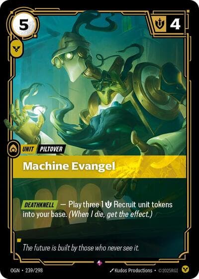 Machine Evangel card