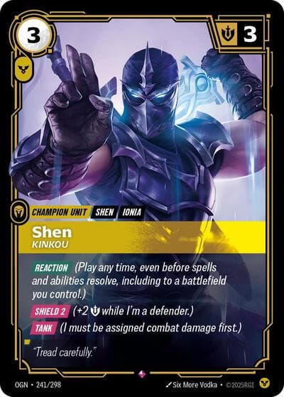 Shen, Kinkou card