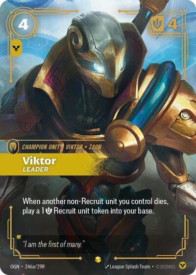 Viktor, Leader card