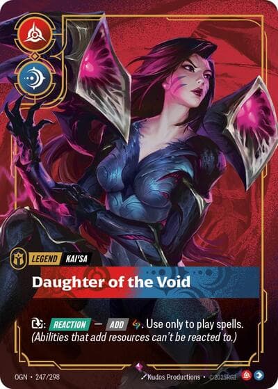 Kai'Sa, Daughter of the Void card