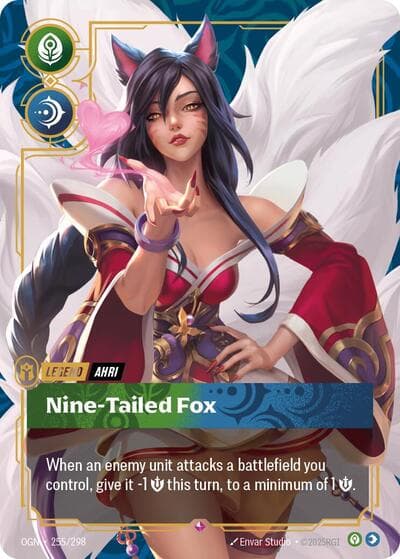 Ahri, Nine-Tailed Fox card