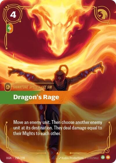 Dragon's Rage card