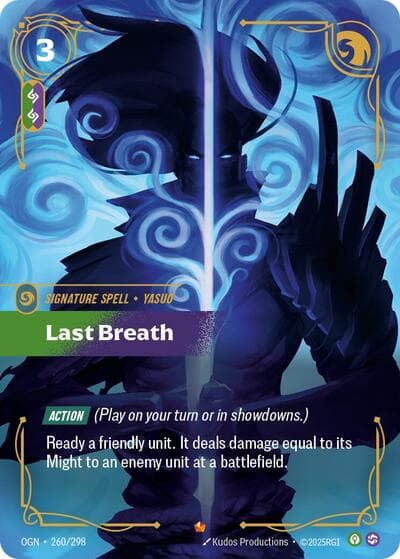 Last Breath card