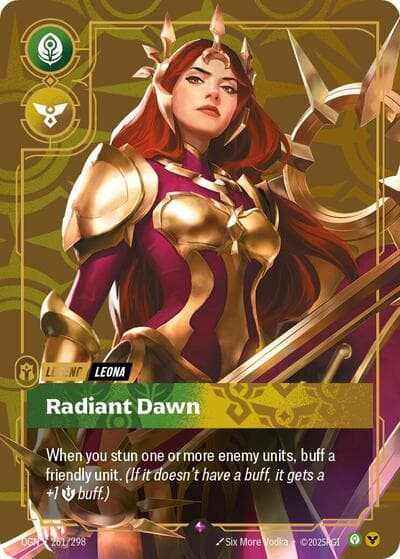 Leona, Radiant Dawn card