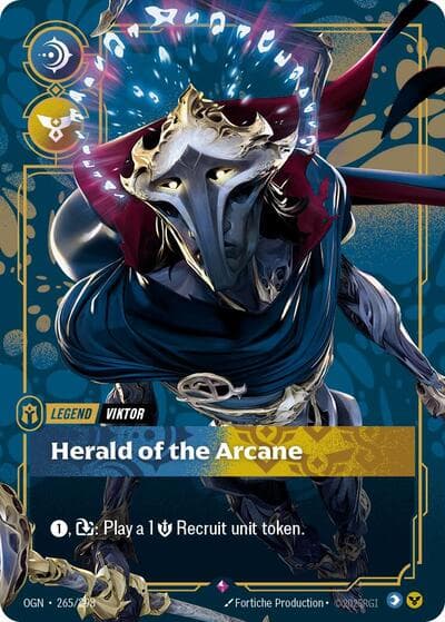 Viktor, Herald of the Arcane card