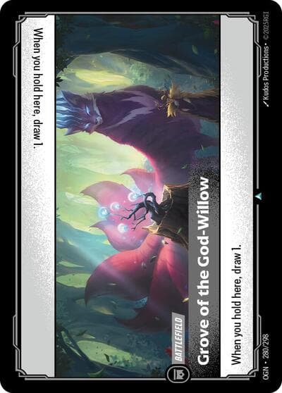 Grove of the God-Willow card