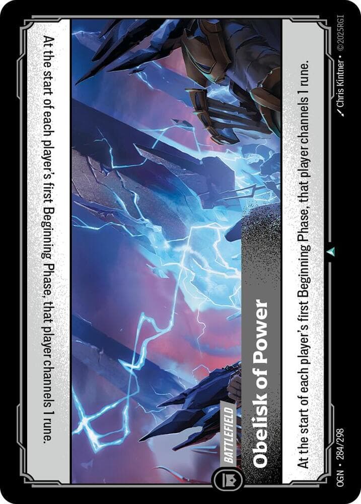 Obelisk of Power — Origins (#284)