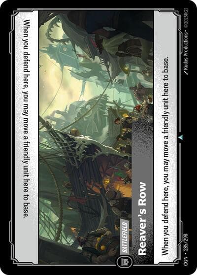 Reaver's Row card