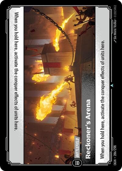 Reckoner's Arena card