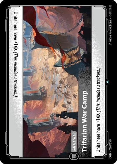 Trifarian War Camp card