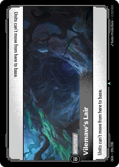 Vilemaw's Lair card