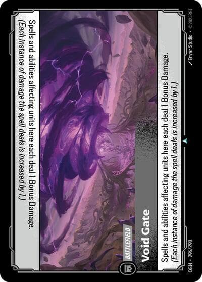 Void Gate card