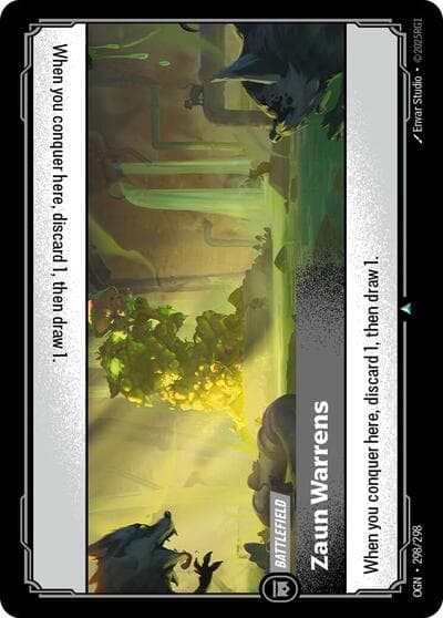 Zaun Warrens card