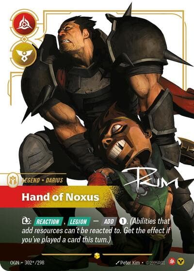 Darius, Hand of Noxus card