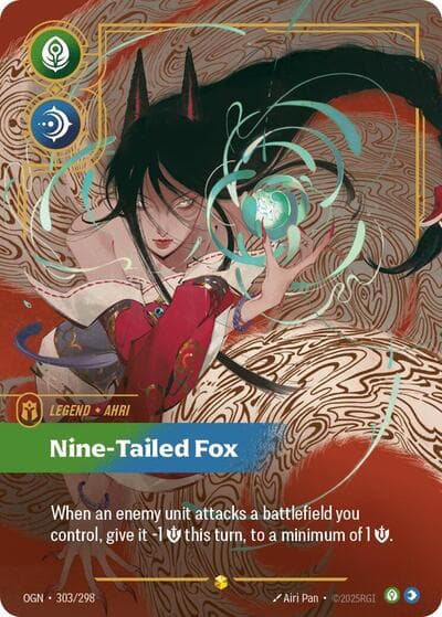 Ahri, Nine-Tailed Fox card