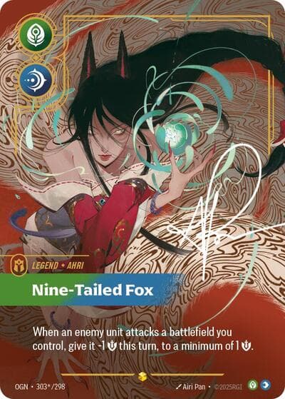 Ahri, Nine-Tailed Fox card