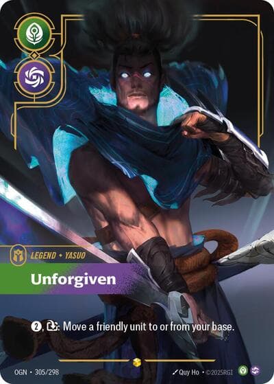 Yasuo, Unforgiven card