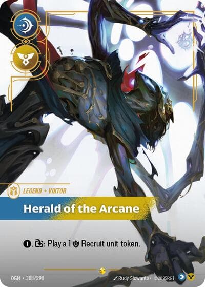 Viktor, Herald of the Arcane card