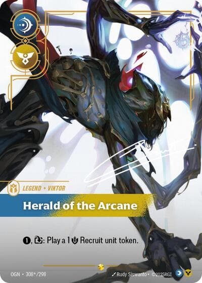 Viktor, Herald of the Arcane card
