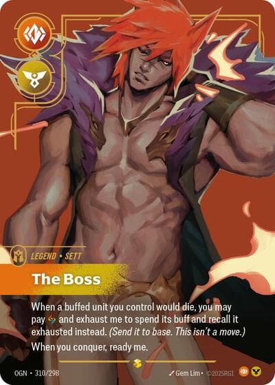 Sett, The Boss card