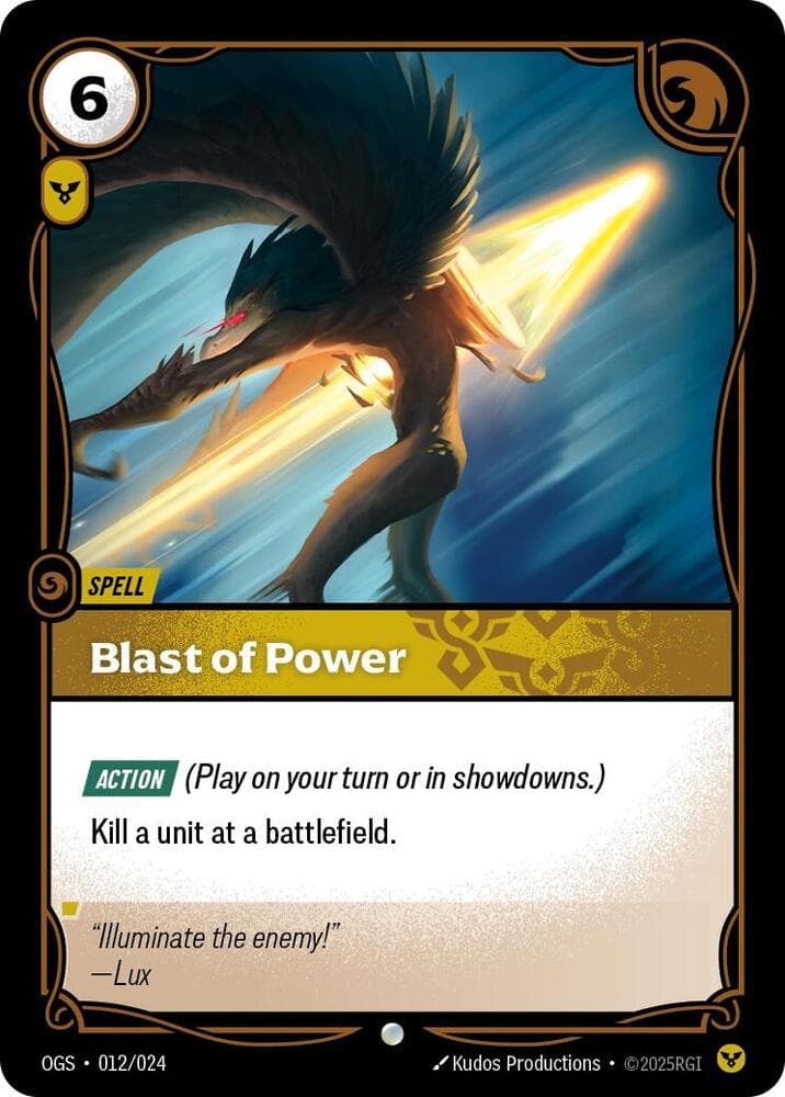 Blast of Power — Origins Proving Grounds (#012)
