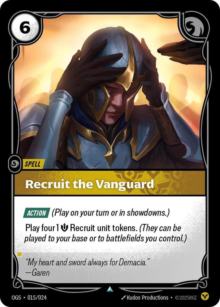 Recruit the Vanguard — Origins Proving Grounds (#015)