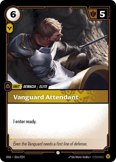 Vanguard Attendant card
