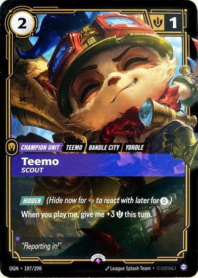 Teemo, Scout card
