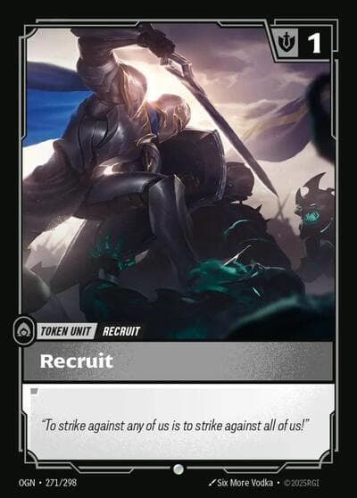 Recruit (271) // Buff card