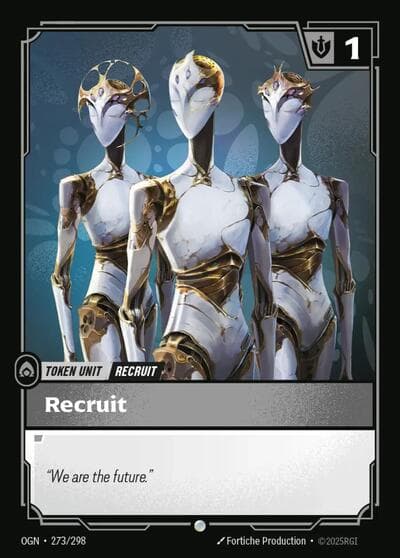 Recruit (273) // Buff card