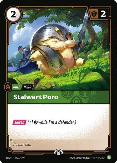 Stalwart Poro card