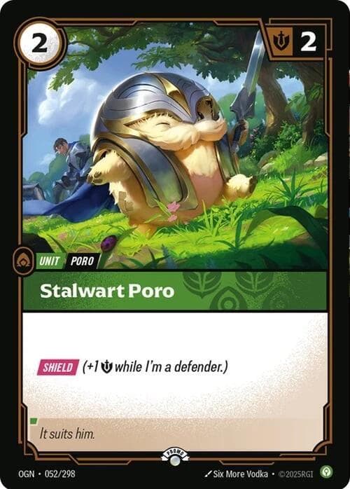 Stalwart Poro — Organized Play Promos (#052)
