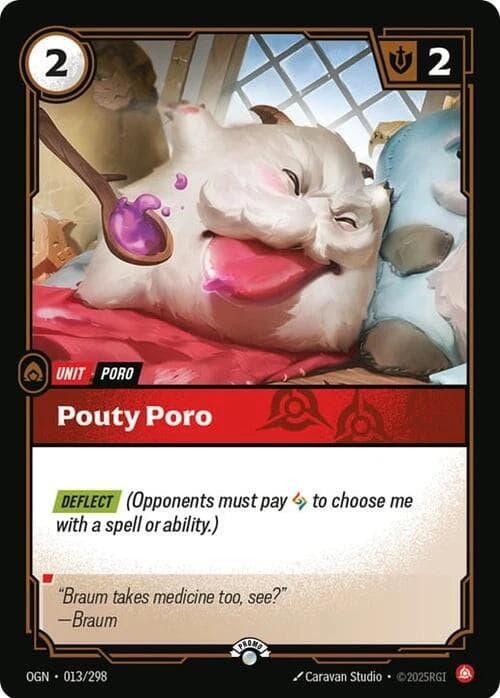 Pouty Poro — Organized Play Promos (#013)