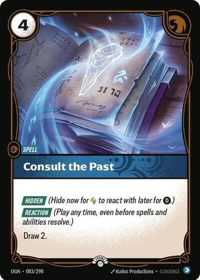Consult the Past card