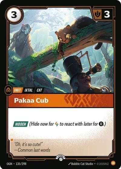 Pakaa Cub card