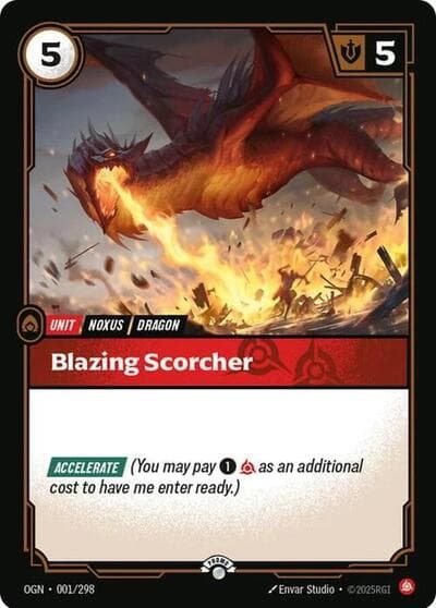 Blazing Scorcher card