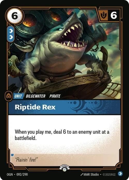Riptide Rex — Organized Play Promos (#092)