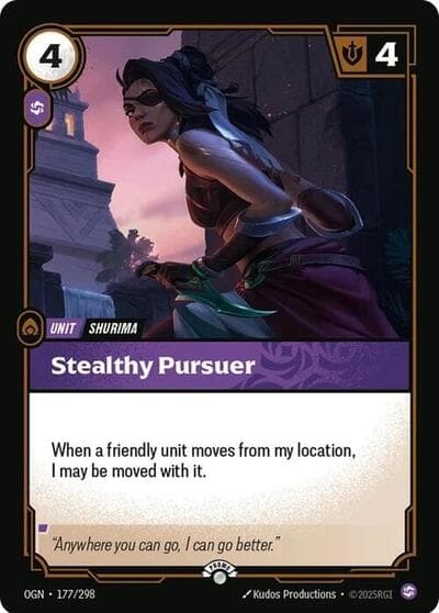 Stealthy Pursuer card