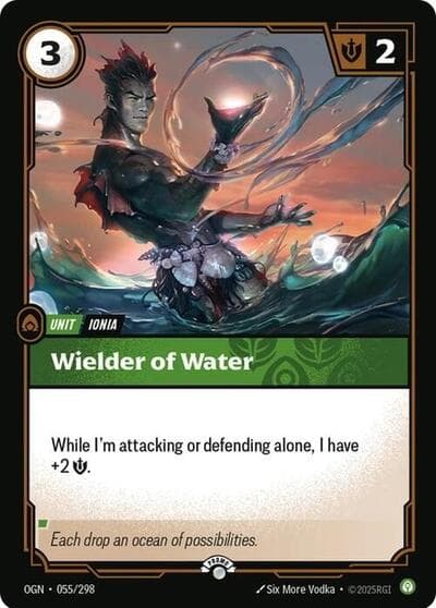 Wielder of Water card