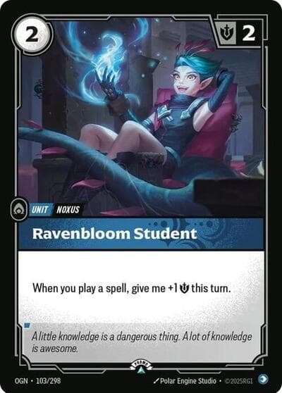 Ravenbloom Student card