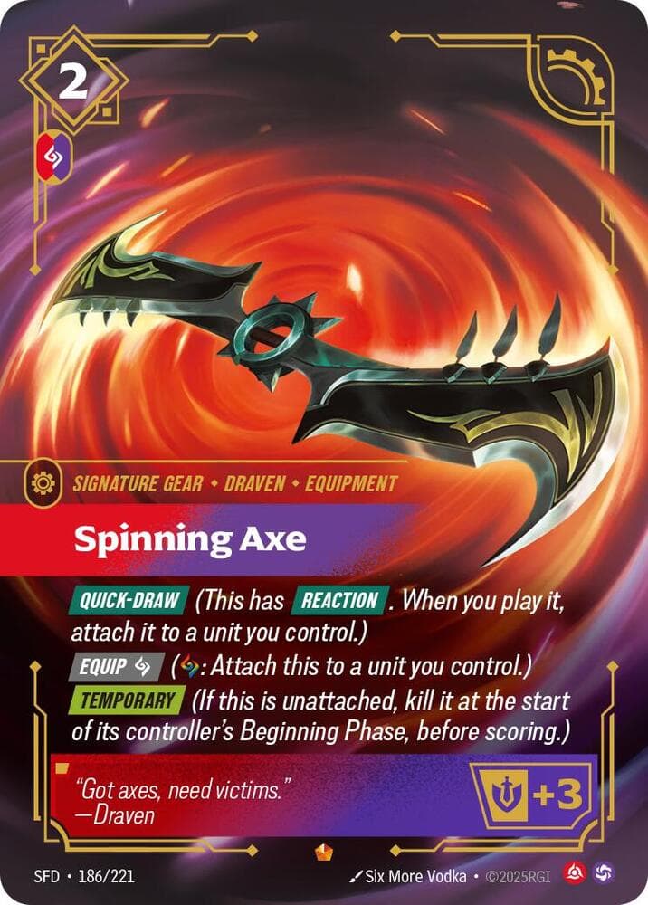 Spinning Axe — Spiritforged (#186)