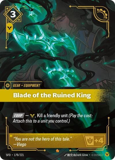 Blade of the Ruined King card
