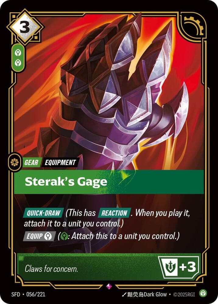 Sterak's Gage — Spiritforged (#056)
